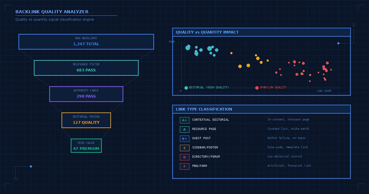 Backlink Quality Analyzer